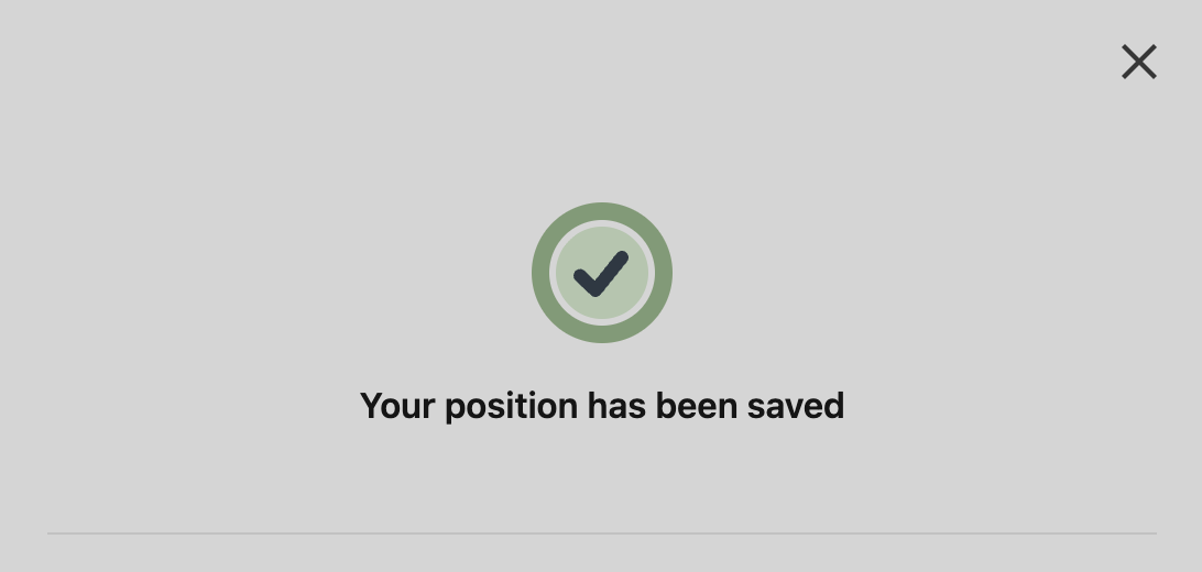 LinkedIn Successful Message Saved